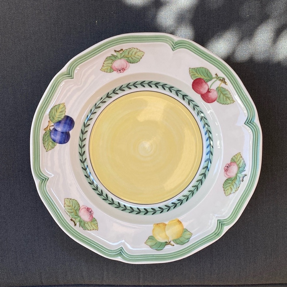 Villeroy and Boch French Garden Soup/Pasta Bowl - Set of Two